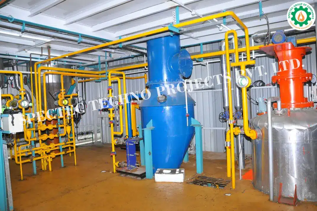 rice bran oil plant machine